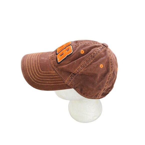 JR Nation Men Adult Hat Adjustable NASCAR Brown Cap Chase OSFM - Picture 4 of 5